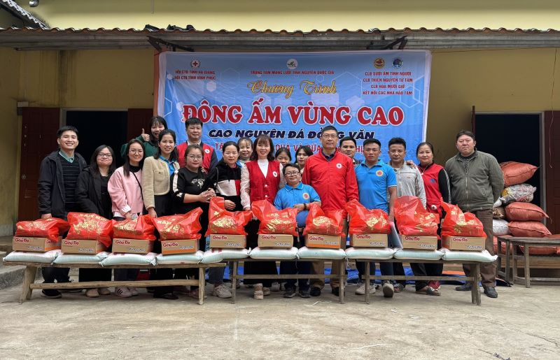 Chương trình “Đông ấm vùng cao” tại huyện Đồng Văn, tỉnh Hà Giang